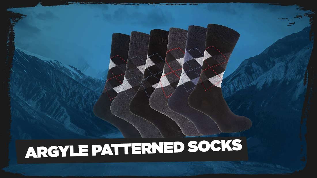 argyle-patterned-socks