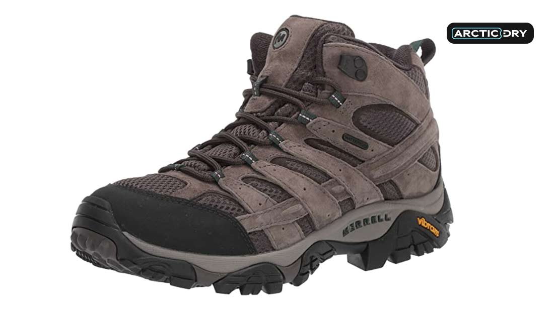 lightweight-boots-Merrell-Men's-Moab-2-Mid-Waterproof-Hiking-Boot